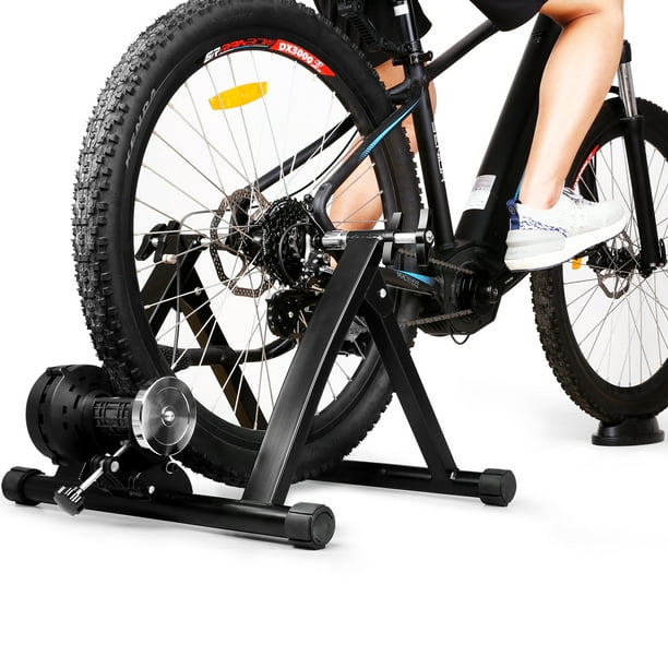 Magnetic Bicycle Bike Trainer Indoor Stationary Exercise Stand Steel Frame MTB 